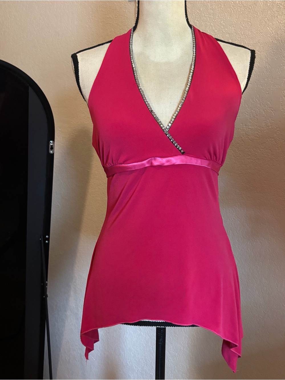 Pink Halter Top